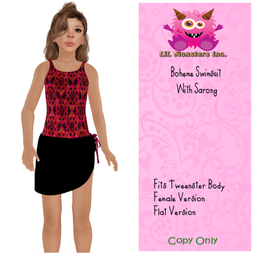{~LMI~} G Boheme Swimsuit {TW} (Unpacker)