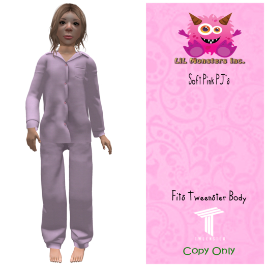 {~LMI~} Soft Pink PJ's {TW} (Unpacker)
