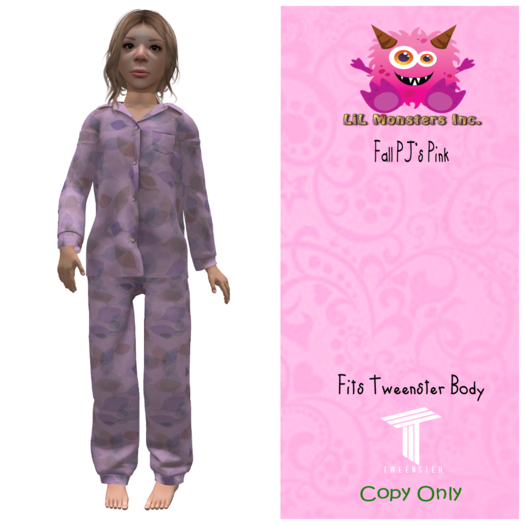 {~LMI~} Fall PJ's Pink {TW} (Unpacker)