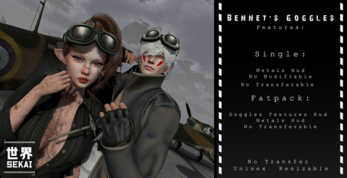 +SEKAI+ Bennet's Goggles - Blue