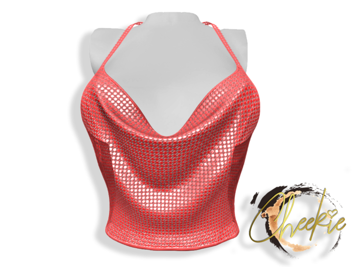 .:Cheekie:. Tilly Top Red