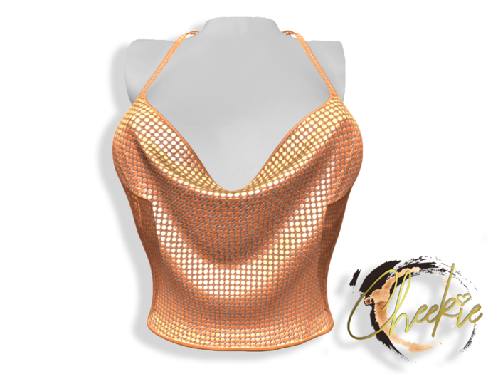 .:Cheekie:. Tilly Top Orange 
