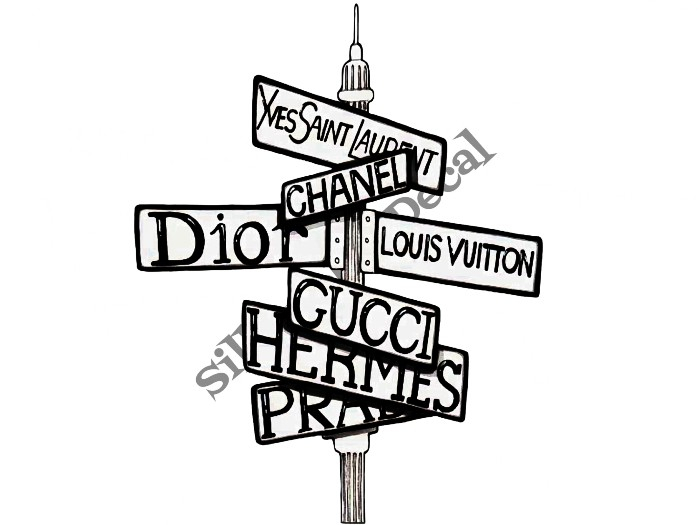 Fashion Sign Decal