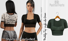 Madelyn Top Green - Maitreya Lara, Lara Petite, Kupra Original, Legacy - FashionNatic