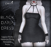 Corvus : Black Daria Dress