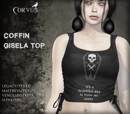 Corvus : Coffin Gisela Top