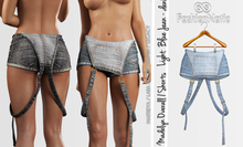 Madelyn Overall/Shorts Light Blue Jeans - Denim - Maitreya Lara, Lara Petite, Kupra Original, Legacy - FashionNatic