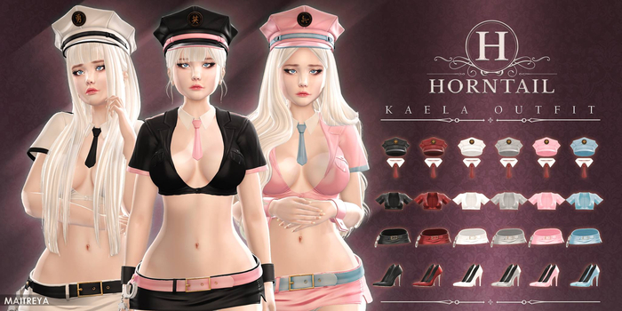 HORNTAIL - Kaela Maitreya Outfit / FATPACK / COPY / MODIFY
