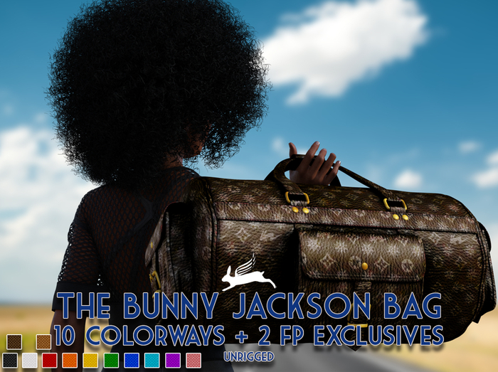 AxH - Bunny Jackson Monogram Bag Fatpack