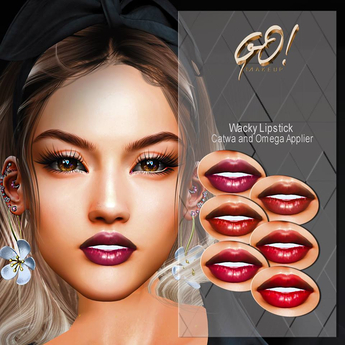 Second Life Marketplace - [OMEGA and CATWA] GO Wacky Lip(unpack)stick ...