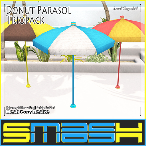 SMASH - Donut Parasol (Triopack)