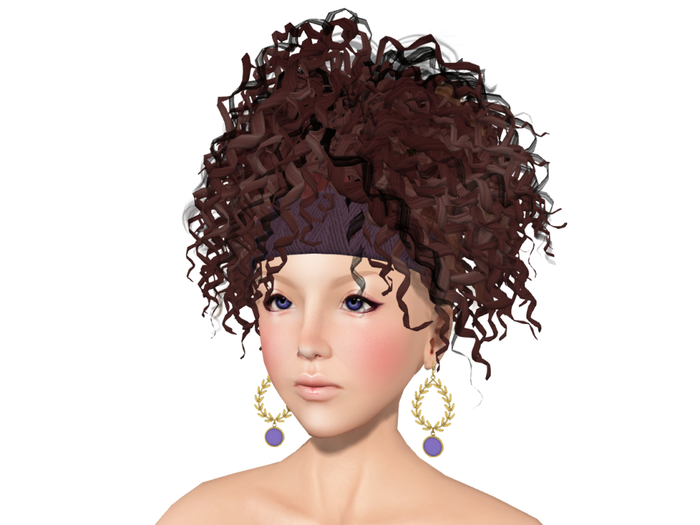Oshare na Hair Style Fluffy Curly Box  3