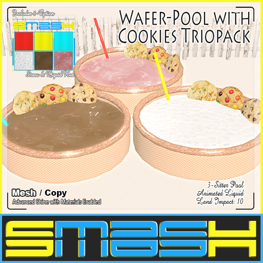 SMASH - Wafer-Pool with Cookies (Triopack)