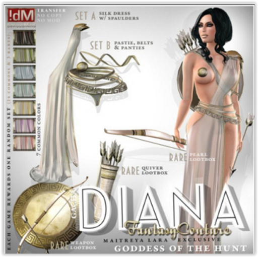 !dM Diana **QUIVER** LARA LootBox RARE