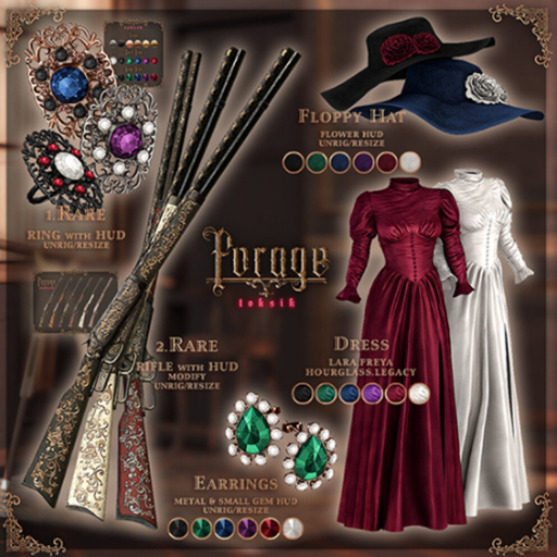 15. toksik - Forage Earrings (Onyx) COMMON