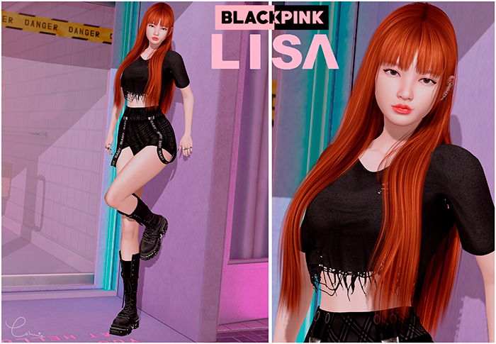 Second Life Marketplace - -SU- Shape Lisa BlackPink