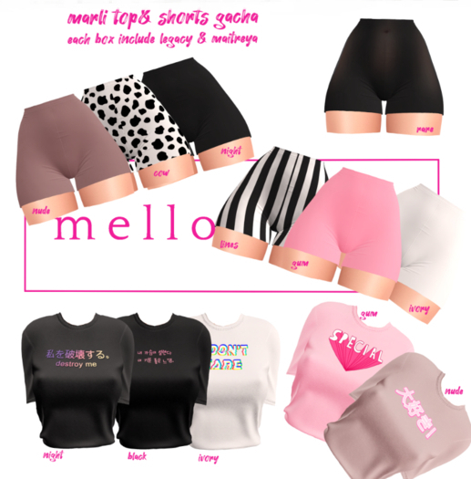 mellowcute-marli-ALL Colors + Rare