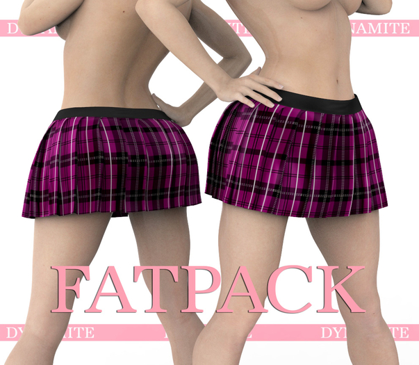 FATPACK Pleated Skirt