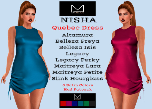 MUDAK - NISHA DRESS FATPACK