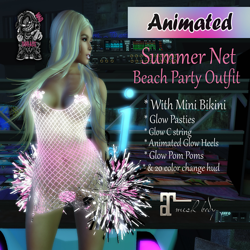 [MAD] Summer Net Beach Party Outfit