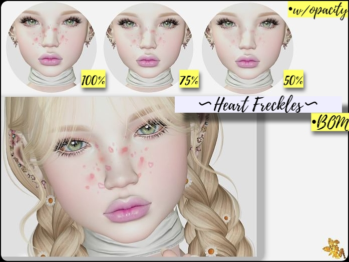 NT - Heart Freckles (BOM)