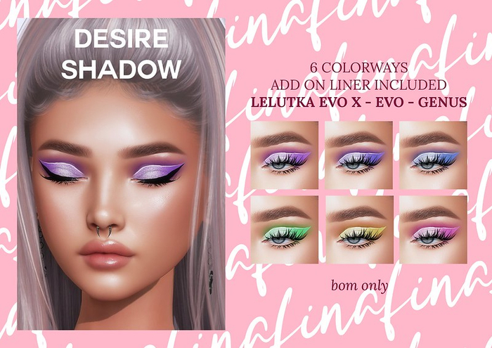 NAFI - Desire Eyeshadows Fatpack