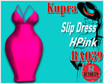 [R39] Kupra Slip Dress HPink