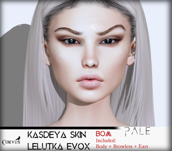 Corvus : Kasdeya Skin Lel EvoX - Pale