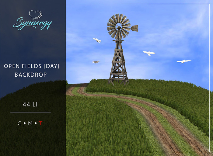SYNNERGY//Open Fields [Day] Backdrop