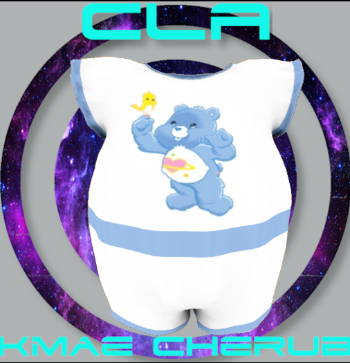 [CIA] Cherub bear romper blue 2
