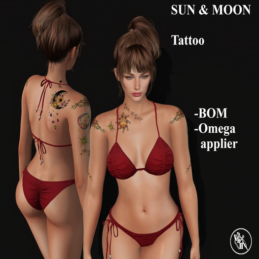 Sun & Moon tattoo /