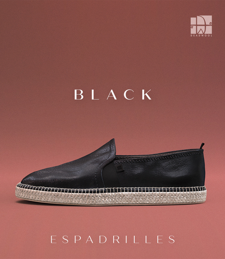 [Deadwool] Espadrilles - black
