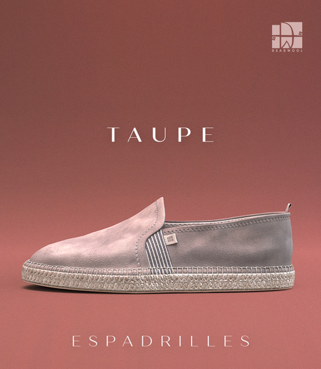 [Deadwool] Espadrilles - taupe
