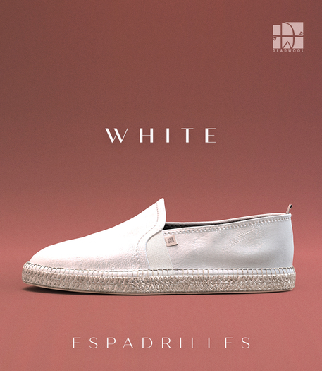 [Deadwool] Espadrilles - white