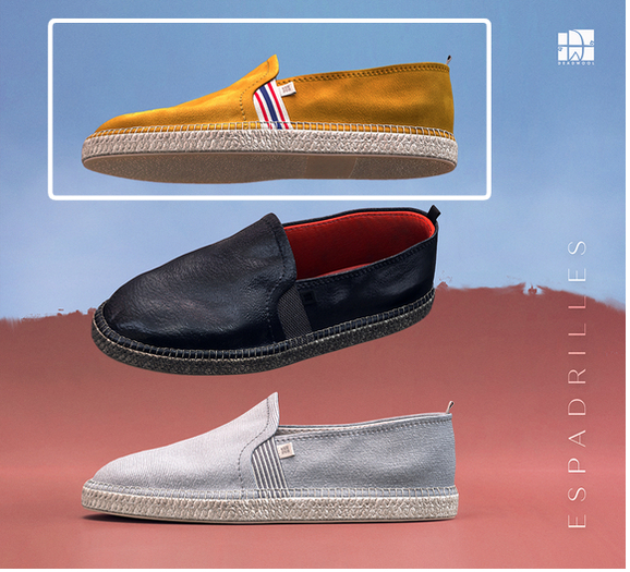 [Deadwool] Espadrilles - suede pack