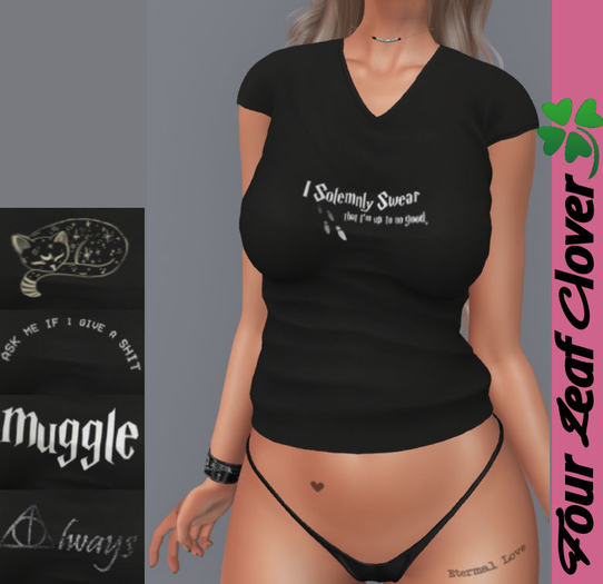 Fun T's Black Full Pack (Add me)