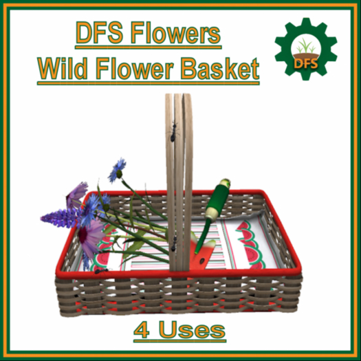 DFS Flowers - Wild Flower Basket (actual item)