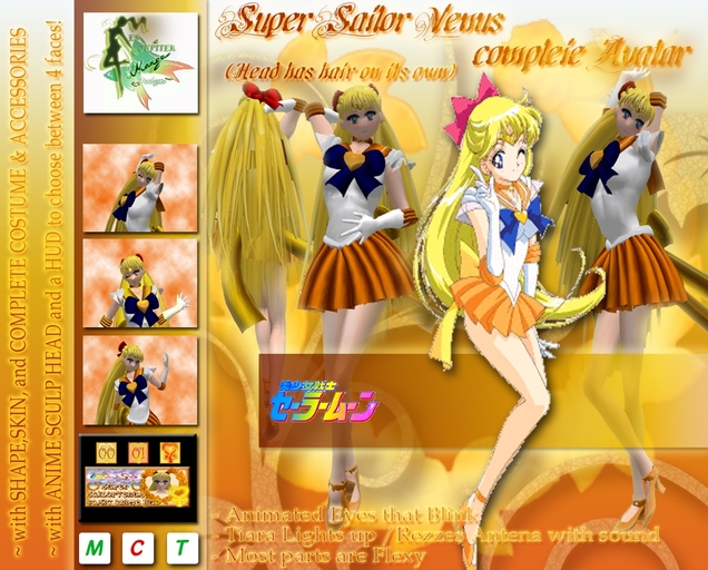 SUPER SAILORVENUS COMPLETE AVATAR