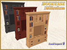 BOOKCASE - Millenium (1 LI) (Full perm)