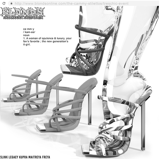 +BLONDS+ Cammy Stiletto "DEMO"