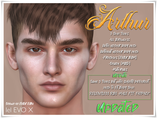 RELENTLESS Arthur Skin