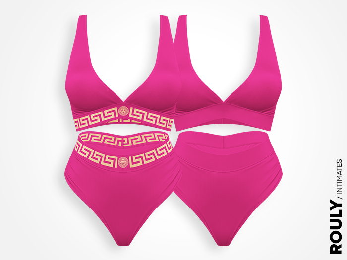 ROULY :: Greca Band Set - Magenta