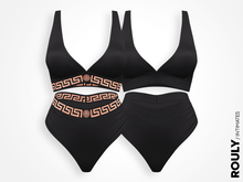 ROULY :: Greca Band Set - Black