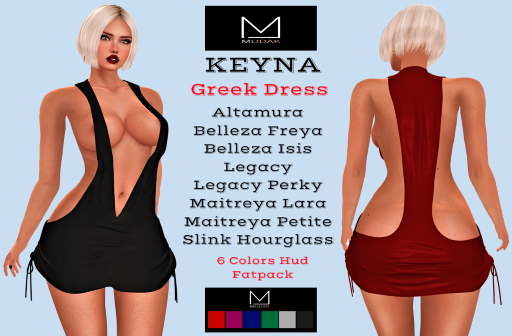 MUDAK - KEYNA DRESS FATPACK