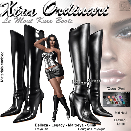 *XO* Le Mont Knee Boots
