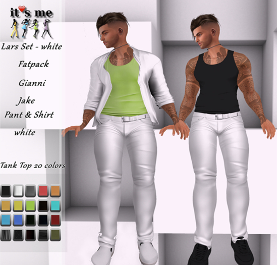 it`s me - Lars Set -  white - Fatpack-  unpack - Hud