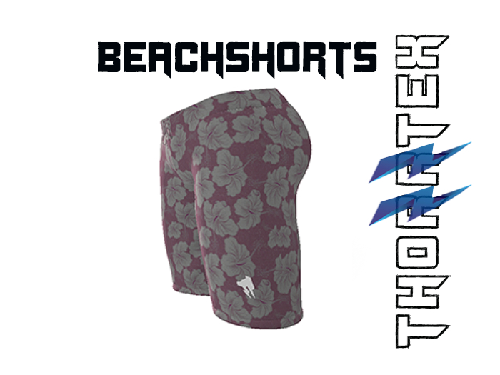 Thorrtex Shorts Hibiskus Pink
