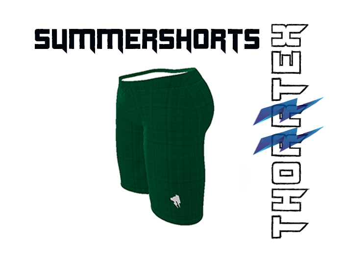 Thorrtex Shorts Cuttonplaid Green