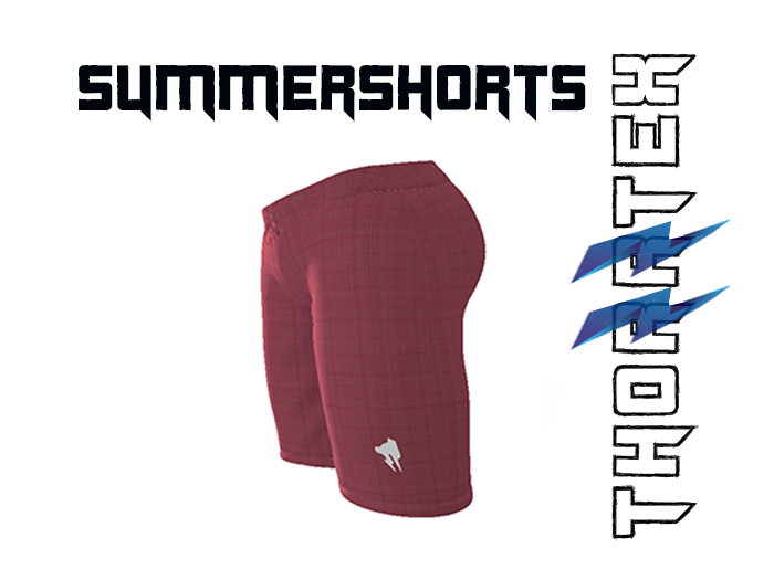 Thorrtex Shorts Cuttonplaid Pink
