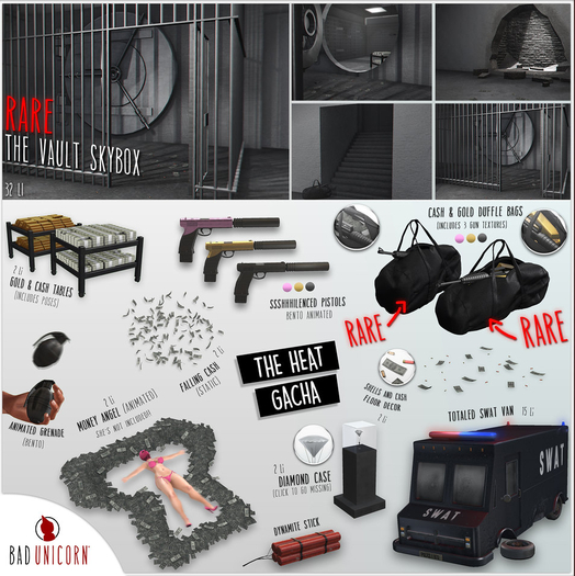 The Heat Gacha - FATPACK (copy/modify)